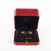 Cartier SM Love Bangle with 6 Diamonds Yellow Gold 17